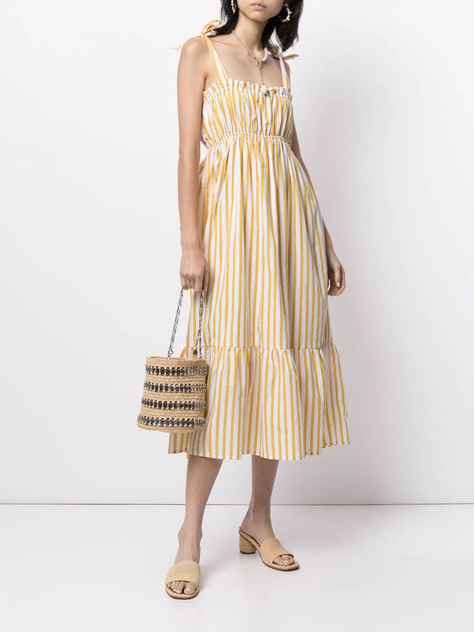 Gia Stripped midi dress