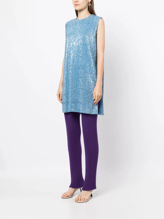 Isha sequin-embellished tunic top