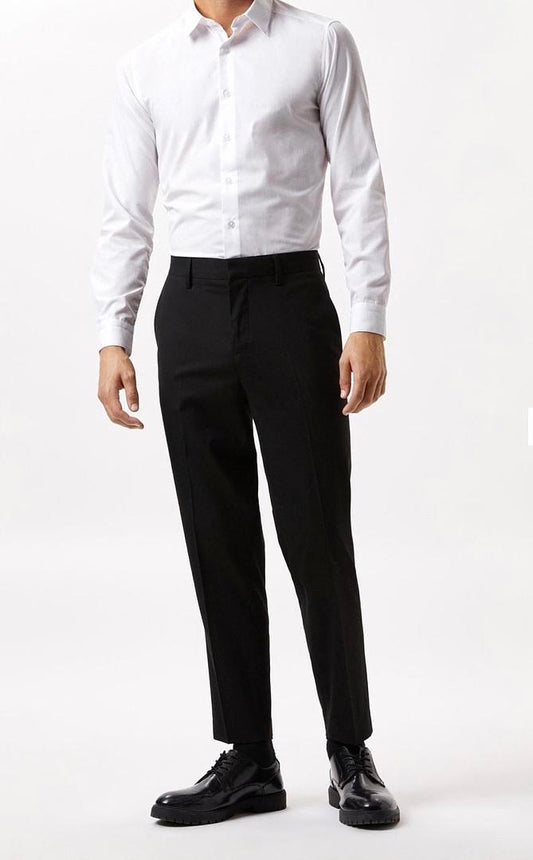 Tapered Plain Trousers size 30R