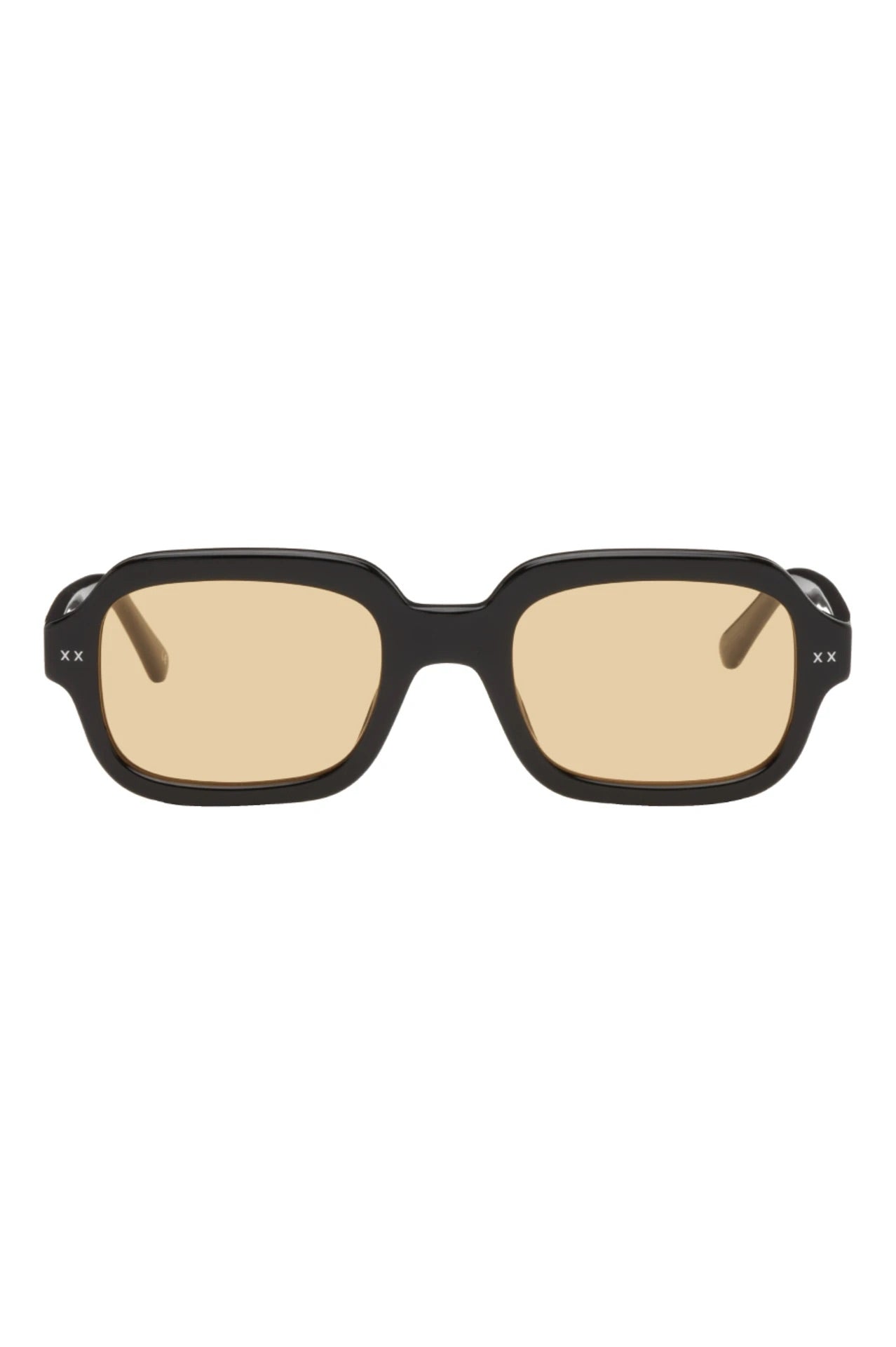 Jordy square-frame acetate sunglasses brown lens