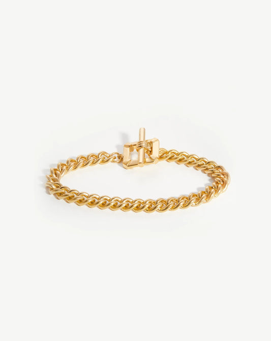 LUCY WILLIAMS T-BAR CHAIN BRACELET