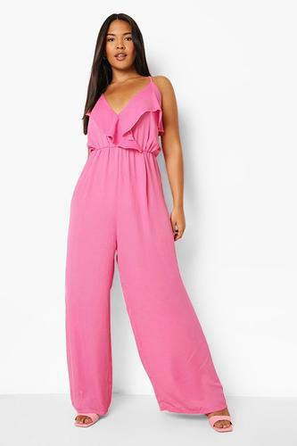 PLUS RUFFLE JUMPSUIT uk26/ us22