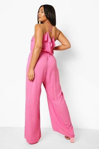 PLUS RUFFLE JUMPSUIT uk26/ us22