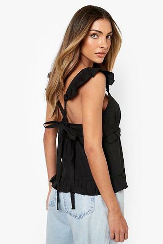 FRILL DETAIL CAMISOLE uk12/ us8