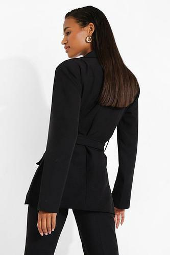 Obi Tie Waist Tailored Blazer uk14/ us10